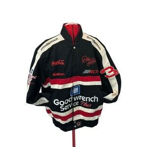 Dale Earnhardt #3 Chase Authentics VTG USA Made Goodwrench Coke Nascar XL Jacket